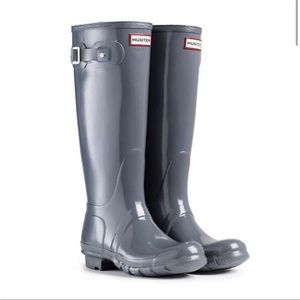 Hunter Tall Grey Boots